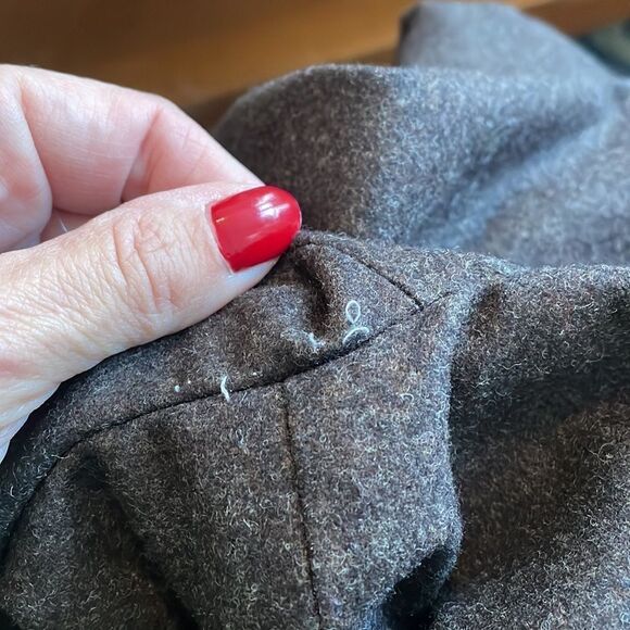 Dark gray wool blazer/Sport coat - Picture 8 of 8